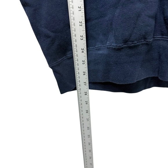 Polo Golf Ralph Lauren Vest Mens Large Navy Blue Golfing Logo Cotton Blend - Picture 7 of 7